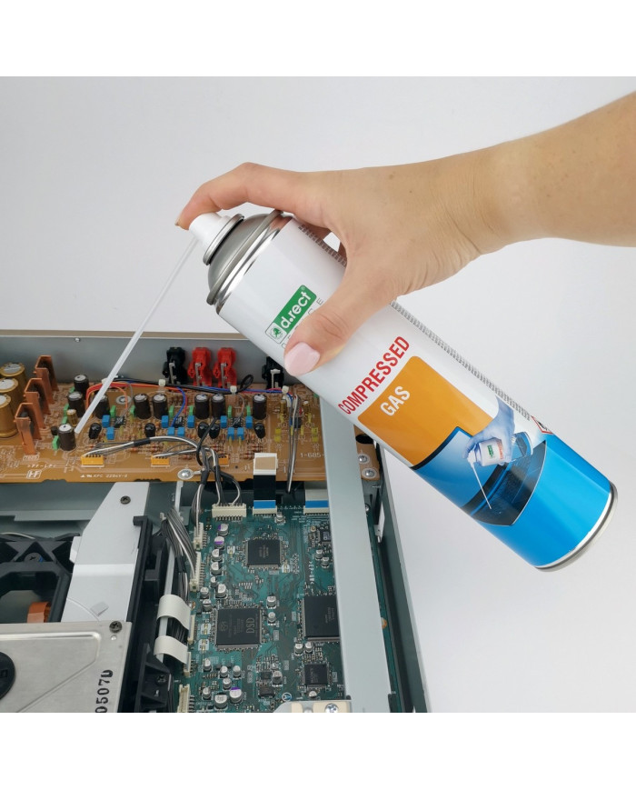 Sprężony gaz D.RECT 600ml do czyszczenia elektroniki