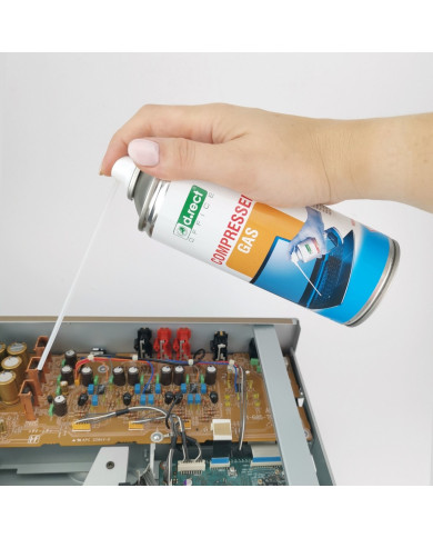 Sprężony gaz D.RECT 400ml 4szt. - czyszczenie elektroniki