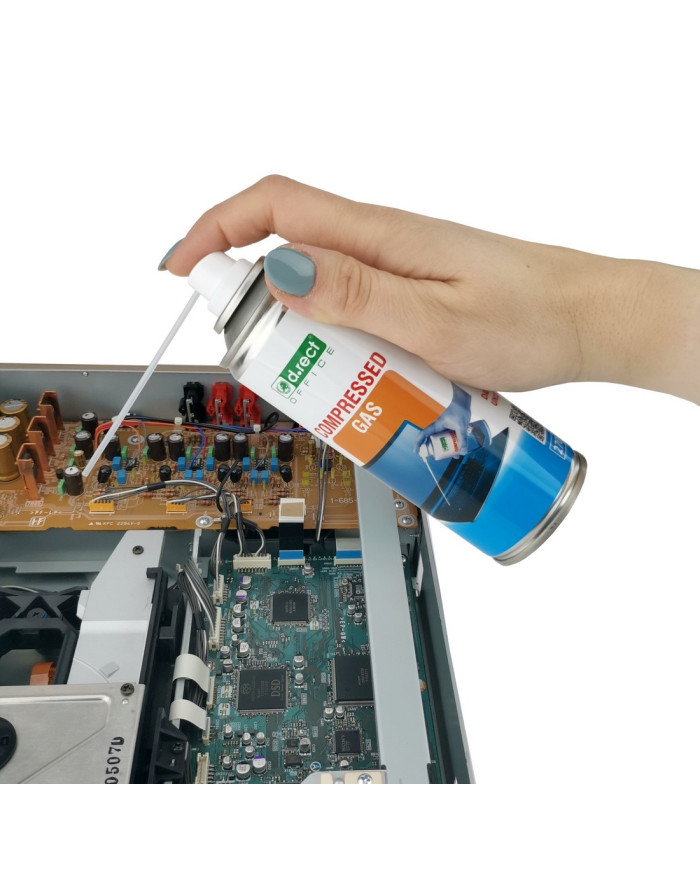 Sprężony gaz D.RECT 200ml do czyszczenia elektroniki