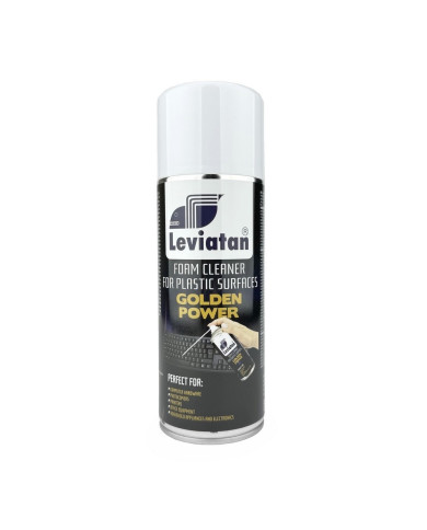 Pianka czyszcząca do plastiku Golden Power 400ml - biurowemax.pl