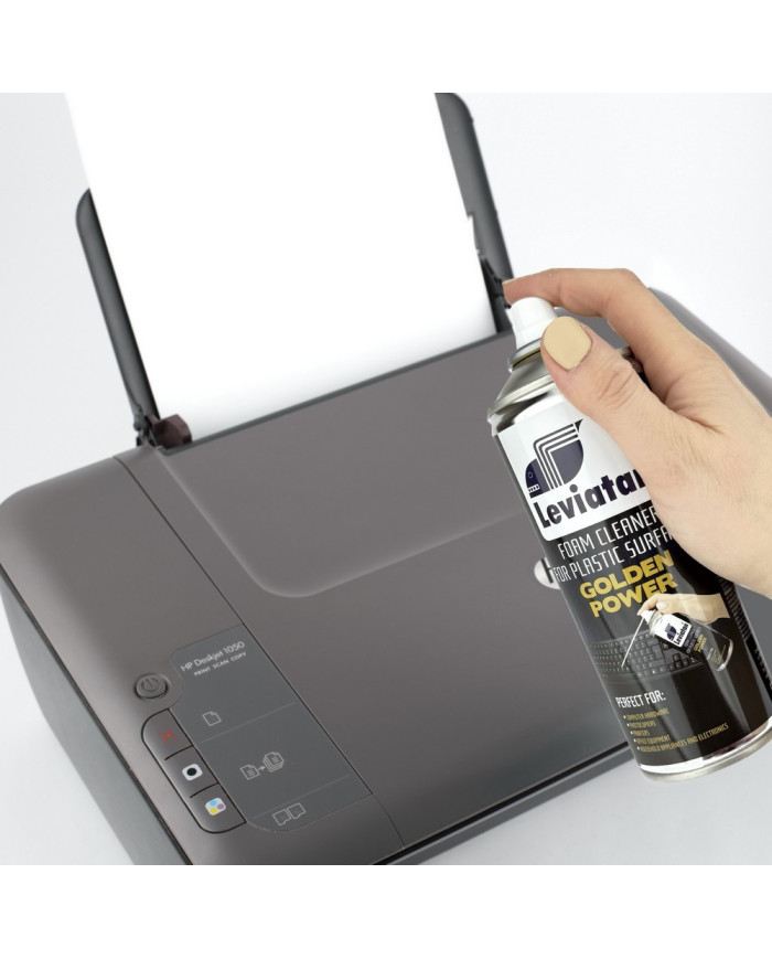 Pianka czyszcząca do plastiku Golden Power 400ml - biurowemax.pl