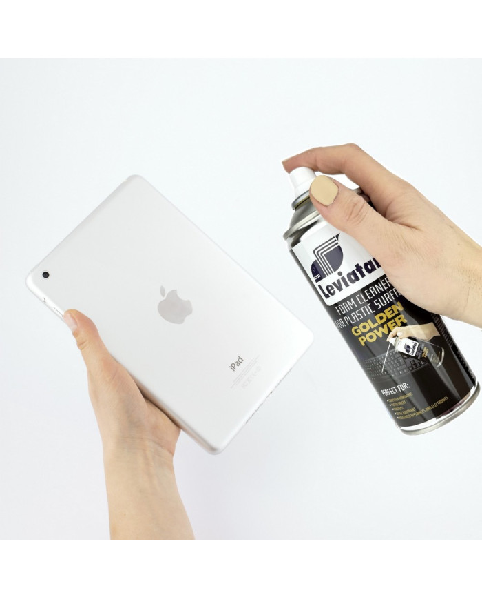Pianka czyszcząca do plastiku Golden Power 400ml - biurowemax.pl