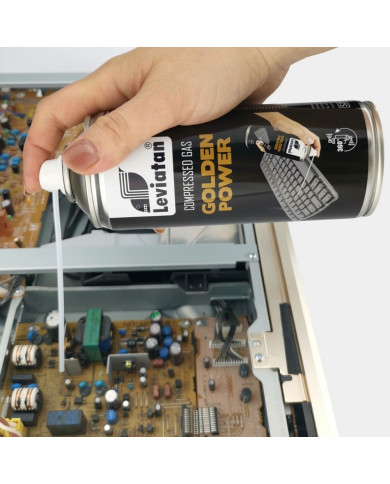 Sprężony gaz Leviatan 360° Golden Power 200ml do czyszczenia