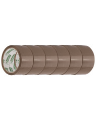 Taśma pakowa brązowa akryl 48mm x 50m 6szt - biurowemax.pl