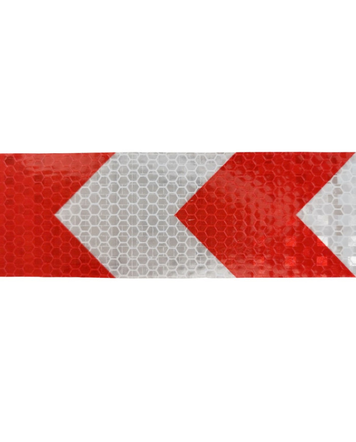 Taśma ostrzegawcza klejąca odblaskowa 50mm x 5m