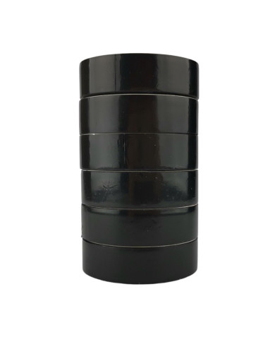 Taśma izolacyjna IH 18mm x 10m 6szt – czarna, klejąca