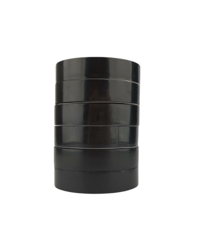 Taśma izolacyjna IH 18mm x 20m 6szt - czarna, klejąca