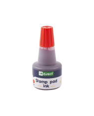 Tusz D.Rect czerwony 30ml do stempli - 12 sztuk