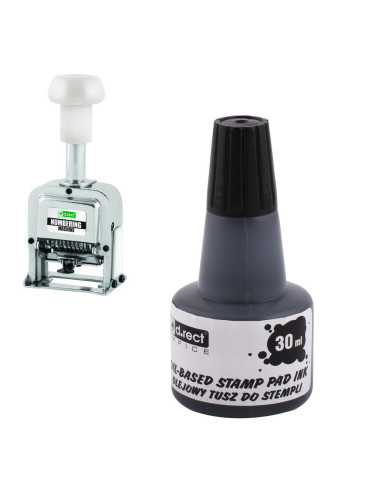 Tusz D.Rect olejowy czarny 30ml 12szt - biurowemax.pl