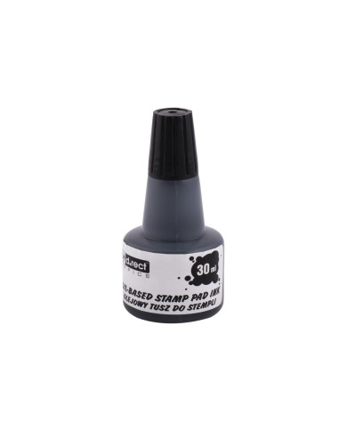 Tusz D.Rect olejowy czarny 30ml 12szt - biurowemax.pl
