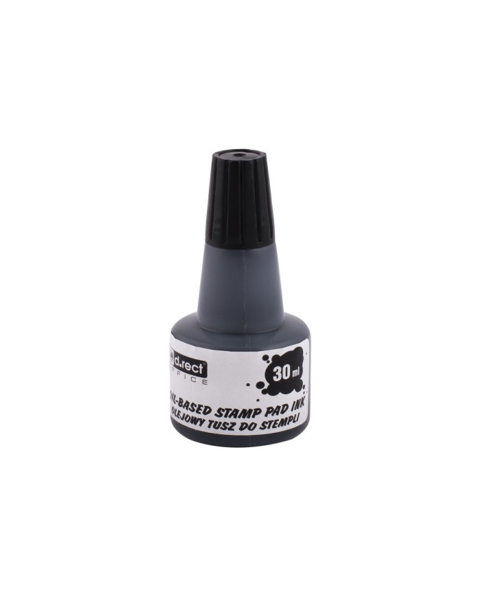 Tusz D.Rect olejowy czarny 30ml 12szt - biurowemax.pl