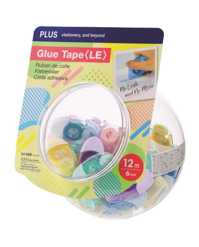 KLEJ W TAŚMIE PLUS TG-1510-30P 6mm x 12m SŁÓJ 30szt