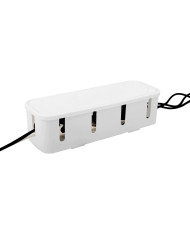 Pudełko na kable białe 270x75x75 mm - biurowemax.pl