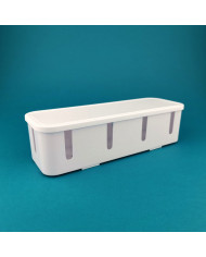 Pudełko na kable białe 270x75x75 mm - biurowemax.pl