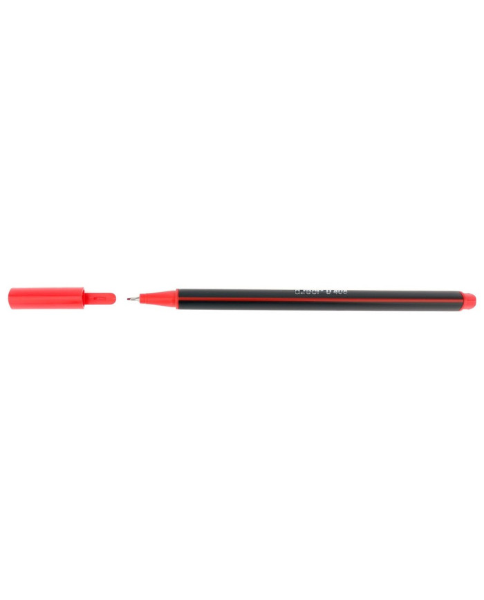 CIENKOPIS D.RECT D408 CZERWONY 12szt