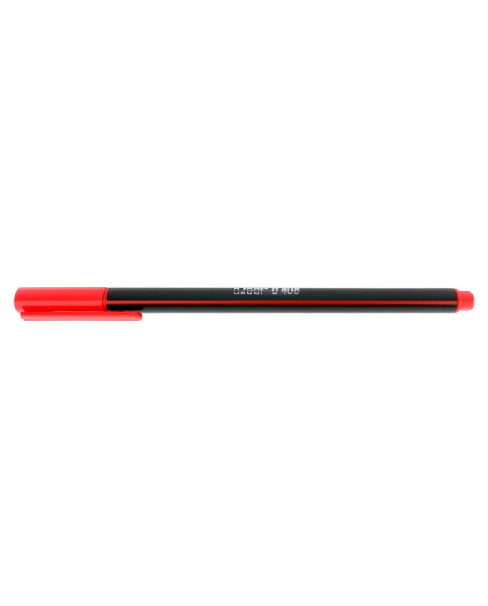 CIENKOPIS D.RECT D408 CZERWONY 12szt