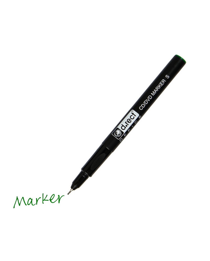 MARKER D.RECT CD 0,4-0,5 S ZIELONY 12szt