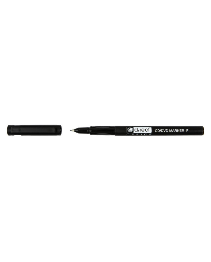 MARKER D.RECT CD 0,7 F CZARNY 12szt