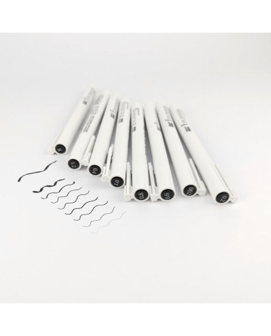 CIENKOPIS UCHIDA 4600-8B KREŚLARSKI 8szt