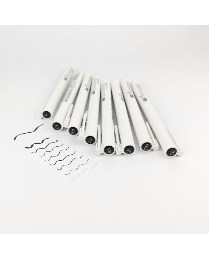 CIENKOPIS UCHIDA 4600-8B KREŚLARSKI 8szt