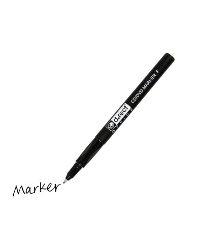 MARKER D.RECT CD 0,7 F CZARNY 12szt