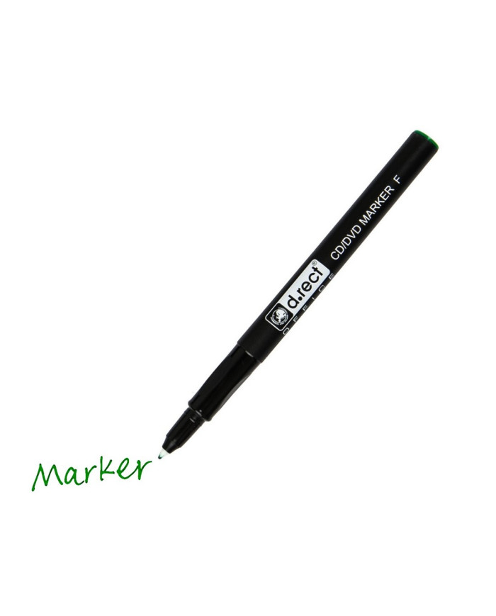 MARKER D.RECT CD 0,7 F ZIELONY 12szt