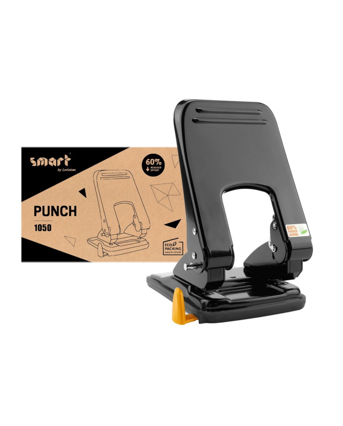 Dziurkacz SMART 1050 - 60% mniej siły, 50 kartek