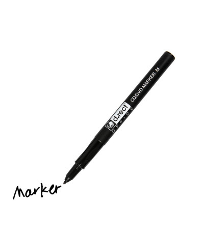 MARKER D.RECT CD 1,0 M CZARNY 12szt