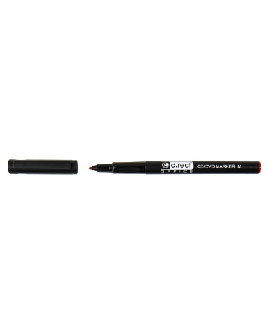 MARKER D.RECT CD 1,0 M CZERWONY 12szt