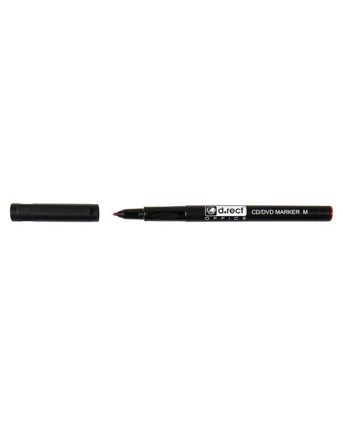 MARKER D.RECT CD 1,0 M CZERWONY 12szt
