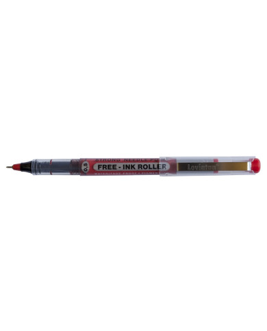 PIÓRO KAPILARNE LEVIATAN CFR-155NP CZERWONE 12szt