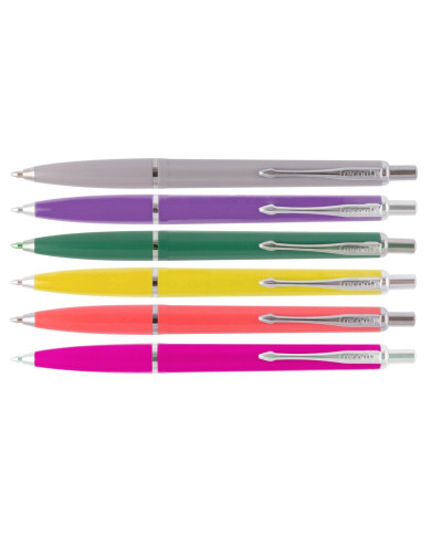 DŁUGOPIS RECORD WIELKOPOJEMNY NIEBIESKI 12szt