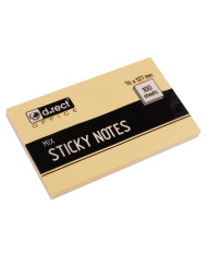 NOTES SAMOPRZYLEPNY D.RECT 76x127mm MIX KOLOR
