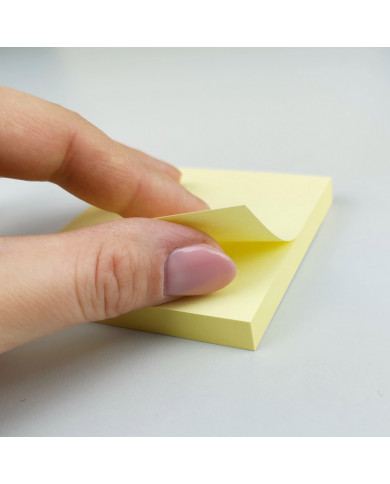 NOTES SAMOPRZYLEPNY D.RECT 76x76mm ŻÓŁTY