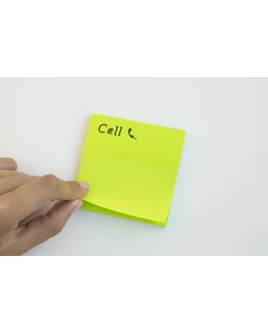 NOTES SAMOPRZYLEPNY TEXT 75x75mm 50K CALL