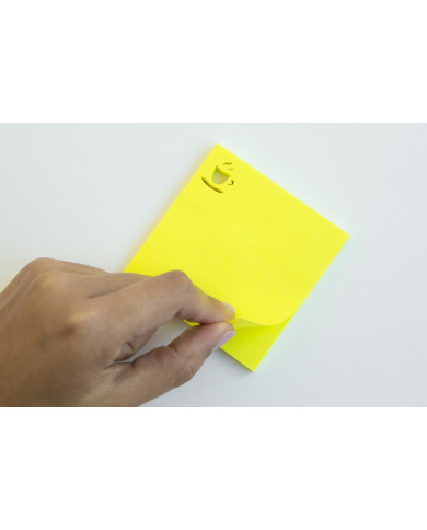 NOTES SAMOPRZYLEPNY TEXT 75x75mm 50K KAWA