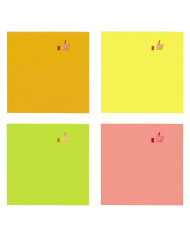 NOTES SAMOPRZYLEPNY TEXT 75x75mm 50K LUBIĘ TO