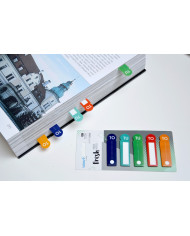 ZAKŁADKI INDEKSUJĄCE SMART PET FRESH 12x45mm 5x25szt TOTU