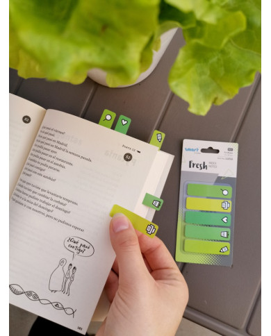 ZAKŁADKI INDEKSUJĄCE SMART PET FRESH 12x45mm 5x25szt OFFICE