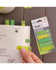 ZAKŁADKI INDEKSUJĄCE SMART PET FRESH 12x45mm 5x25szt OFFICE