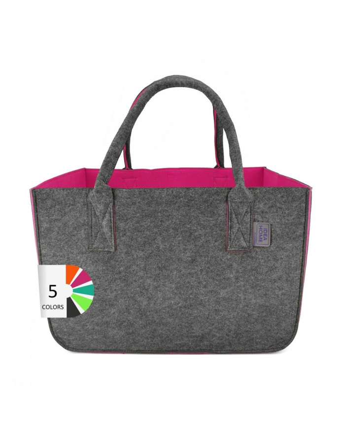 Torba filcowa Leviatan 30L szaro-różowa – praktyczna i wytrzymała