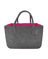 Torba filcowa Leviatan 30L szaro-różowa – praktyczna i wytrzymała