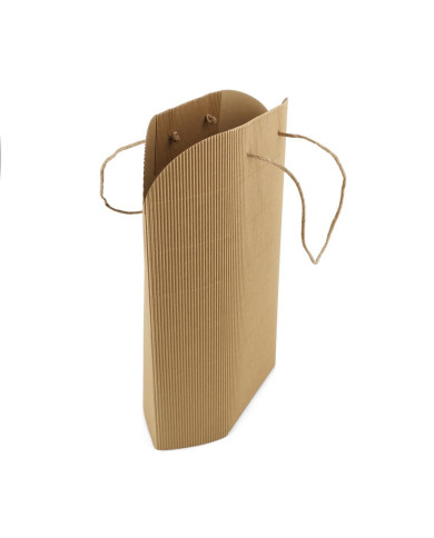 Torba prezentowa IH Wave Kraft M 6szt – naturalna, trwała