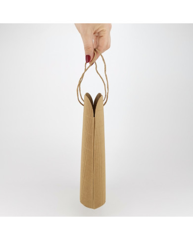 Torba prezentowa IH Wave Kraft S 6szt - naturalna, trwała