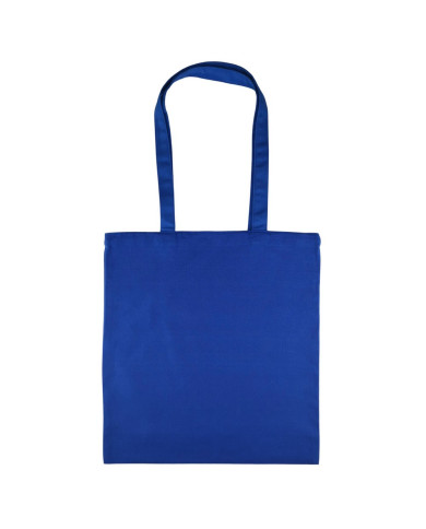 Niebieska torba bawełniana 220g 380x420 z długimi uszami 5szt