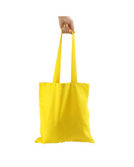 Bawełniana torba żółta 220g 380x420 mm 5 sztuk