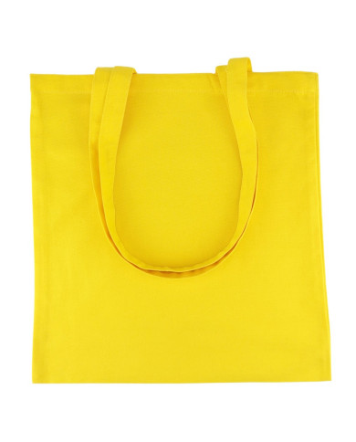 Bawełniana torba żółta 220g 380x420 mm 5 sztuk