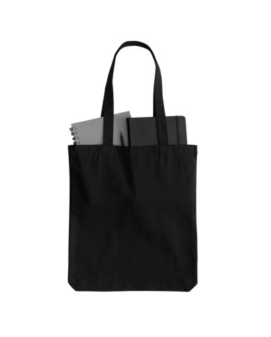 Torba bawełniana czarna 220g 380x420 mm 5 sztuk
