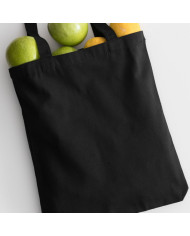 Torba bawełniana czarna 220g 380x420 mm 5 sztuk