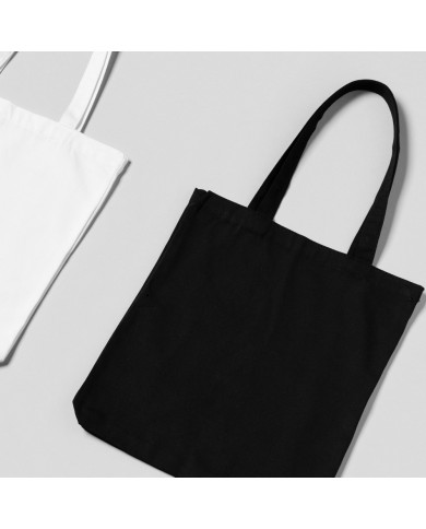 Torba bawełniana czarna 220g 380x420 mm 5 sztuk